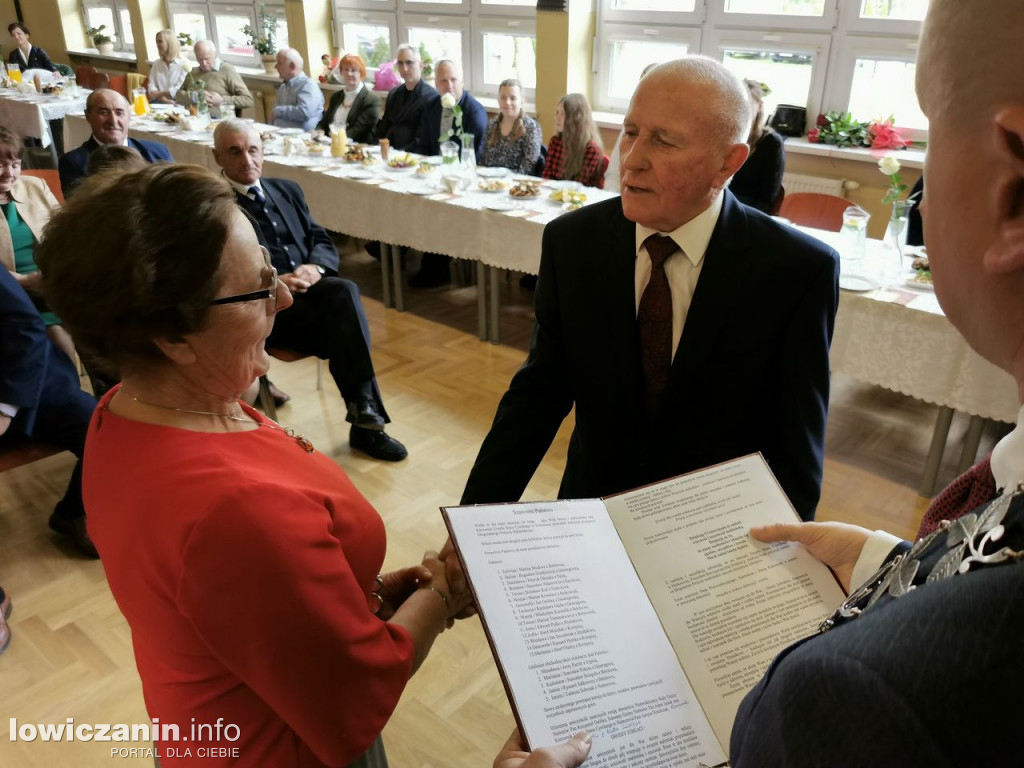 Złote Gody par z gminy Nieborów.