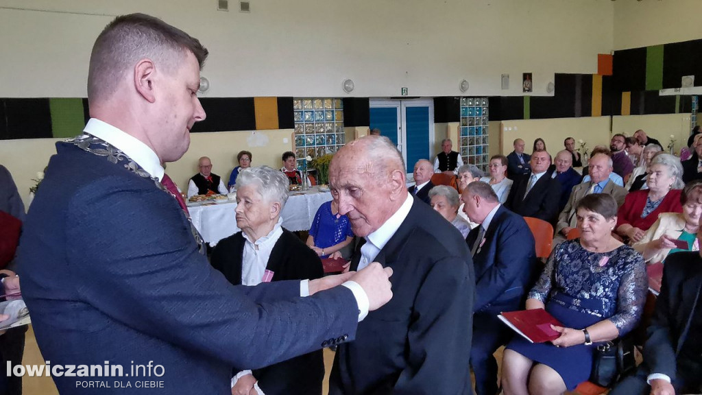 Złote Gody par z gminy Nieborów.