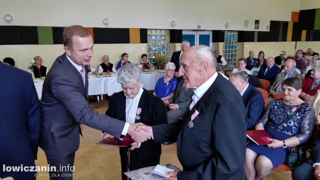 Złote Gody par z gminy Nieborów.