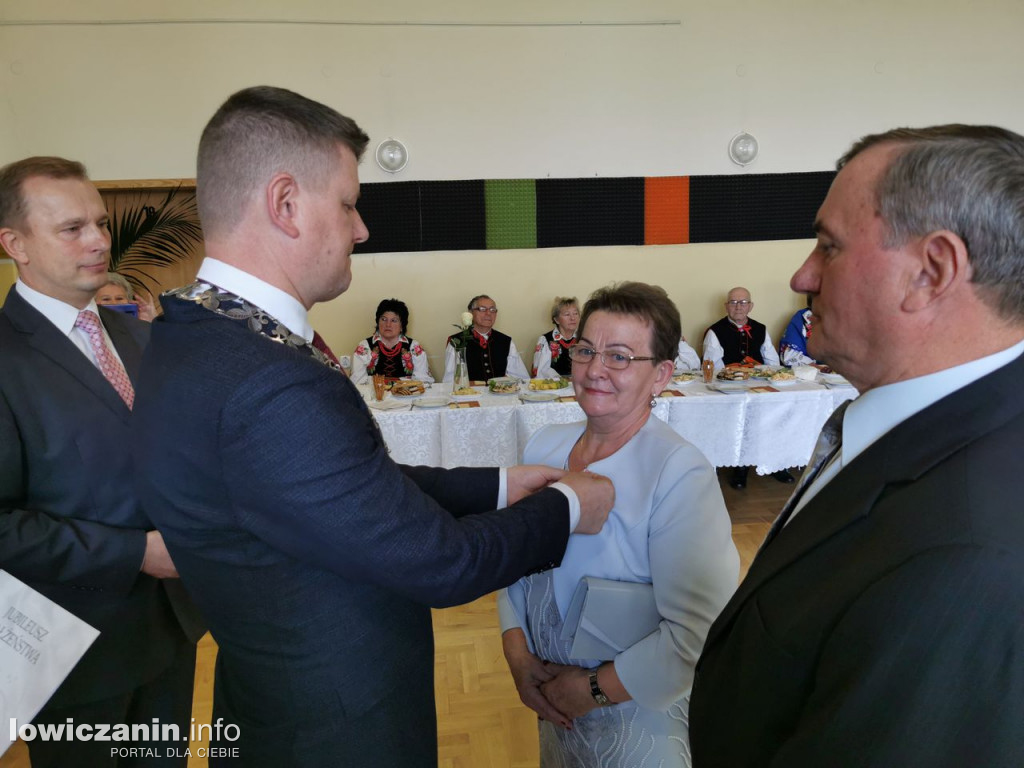 Złote Gody par z gminy Nieborów.