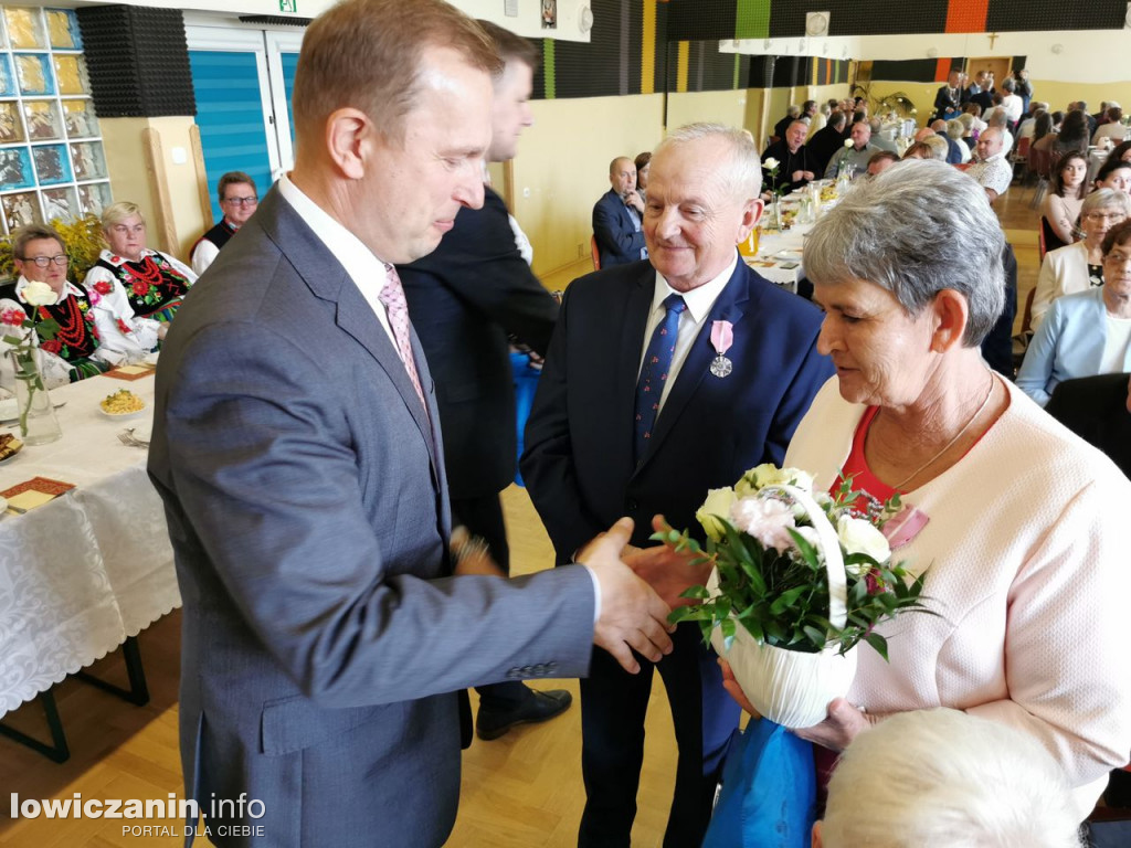 Złote Gody par z gminy Nieborów.