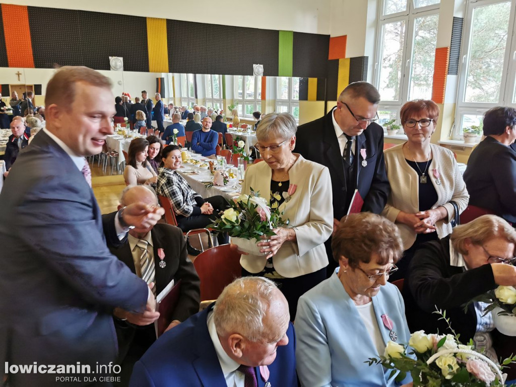 Złote Gody par z gminy Nieborów.