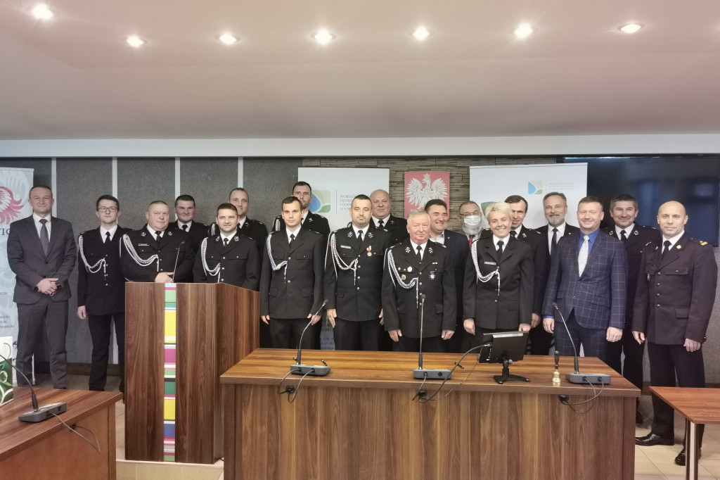 Podpisanie umów na dofinansowanie dla OSP
