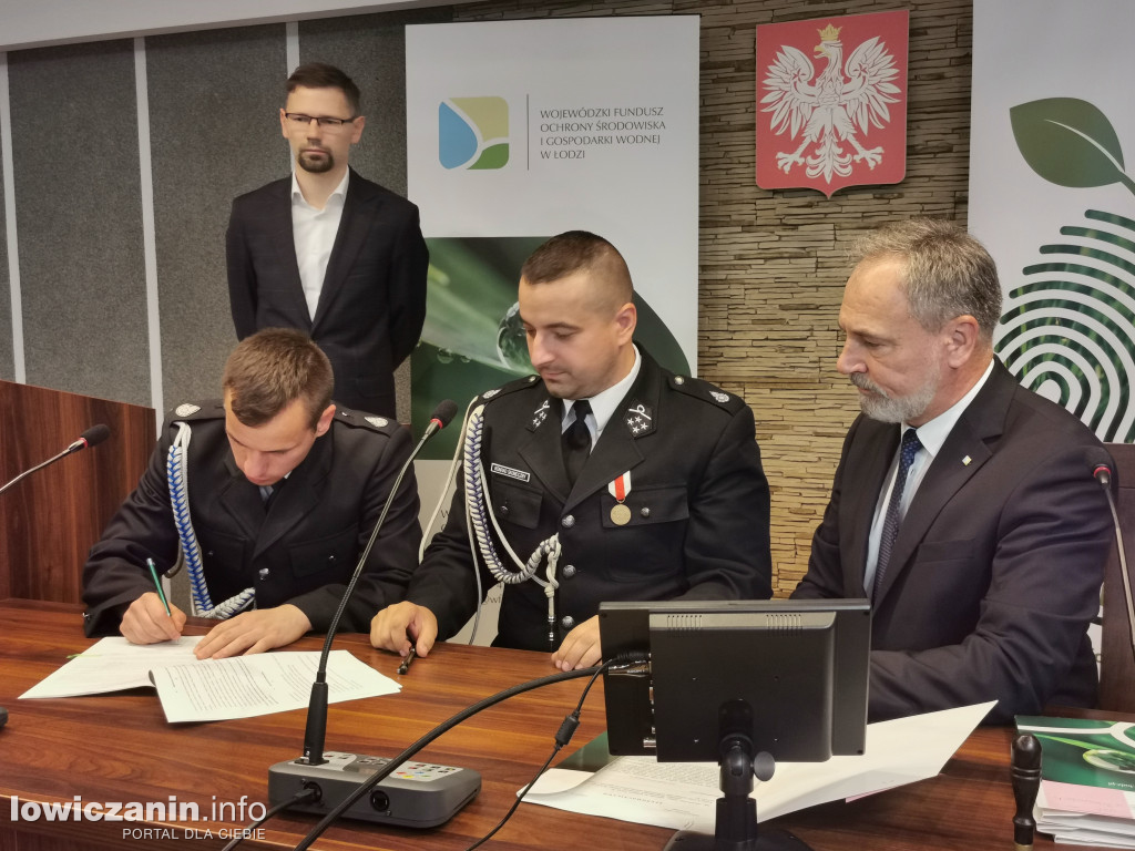 Podpisanie umów na dofinansowanie dla OSP