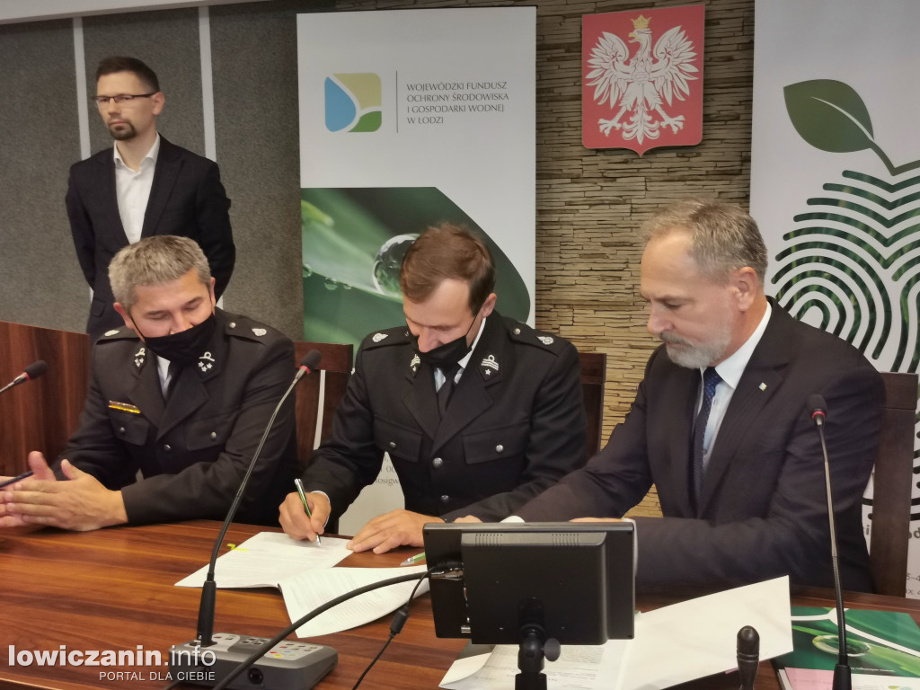 Podpisanie umów na dofinansowanie dla OSP