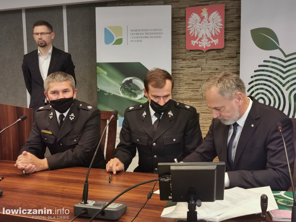 Podpisanie umów na dofinansowanie dla OSP