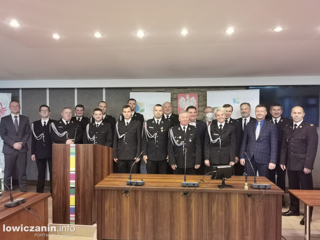 Podpisanie umów na dofinansowanie dla OSP