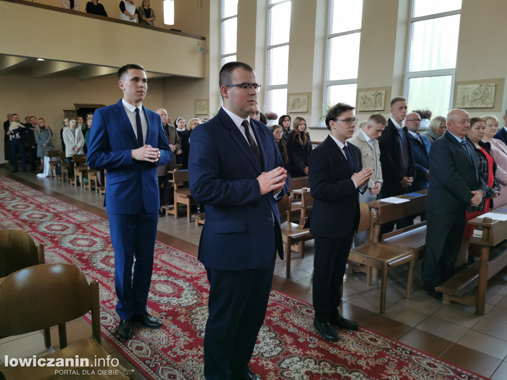 Obłóczyny alumnów w WSD Łowicz