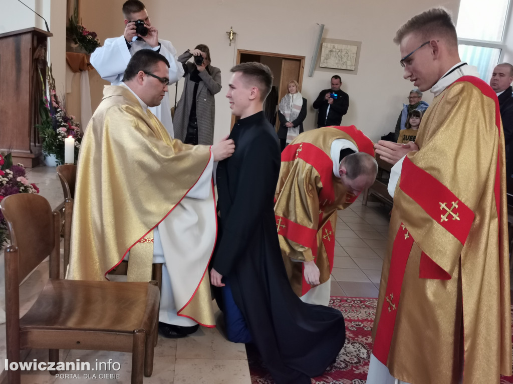 Obłóczyny alumnów w WSD Łowicz
