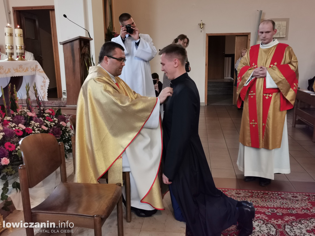Obłóczyny alumnów w WSD Łowicz