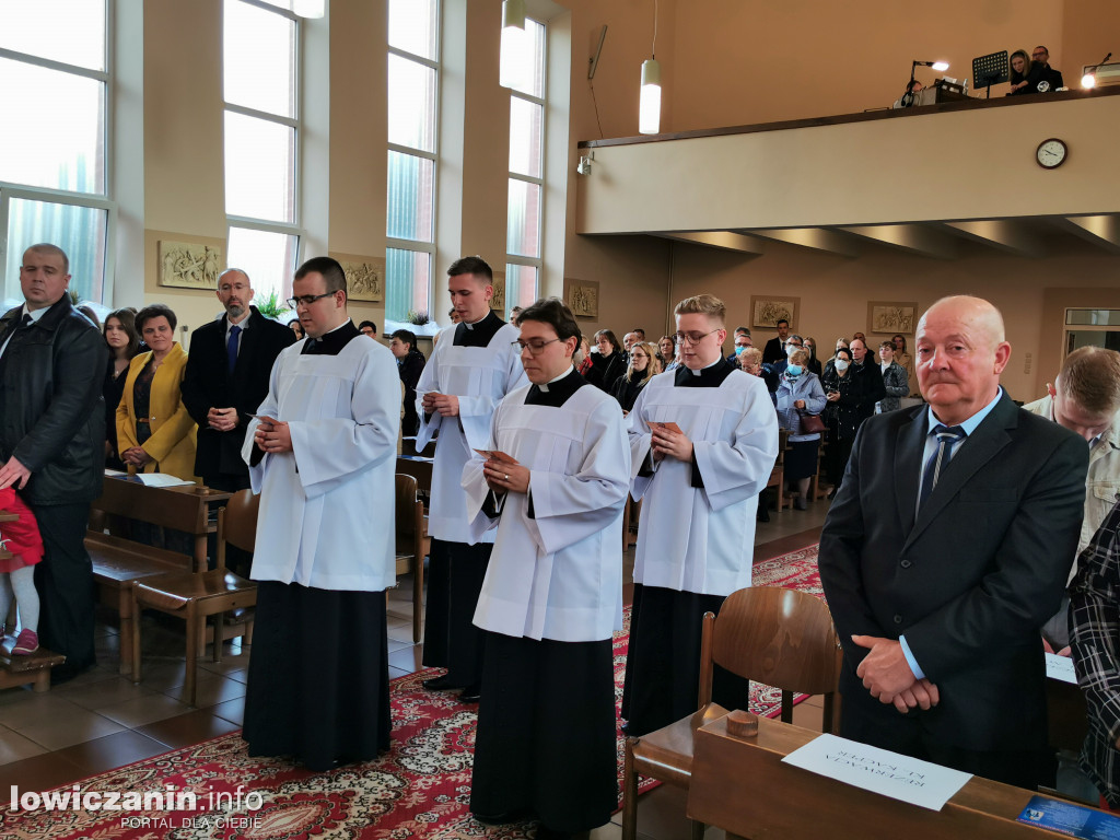 Obłóczyny alumnów w WSD Łowicz