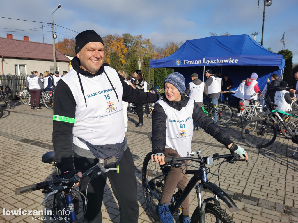 Rajd rowerowy po gminie Łyszkowice
