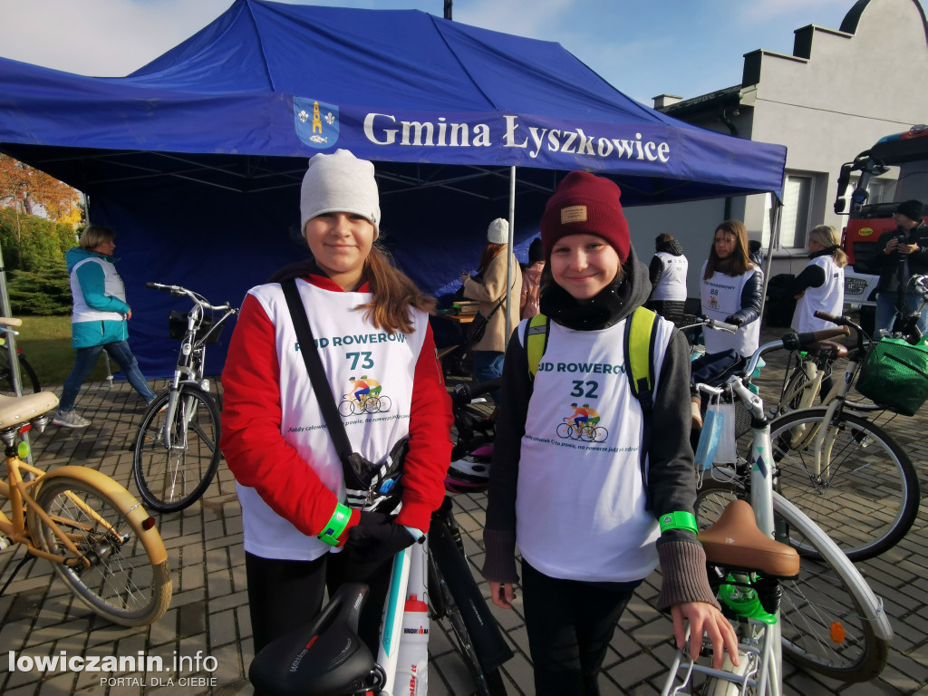 Rajd rowerowy po gminie Łyszkowice