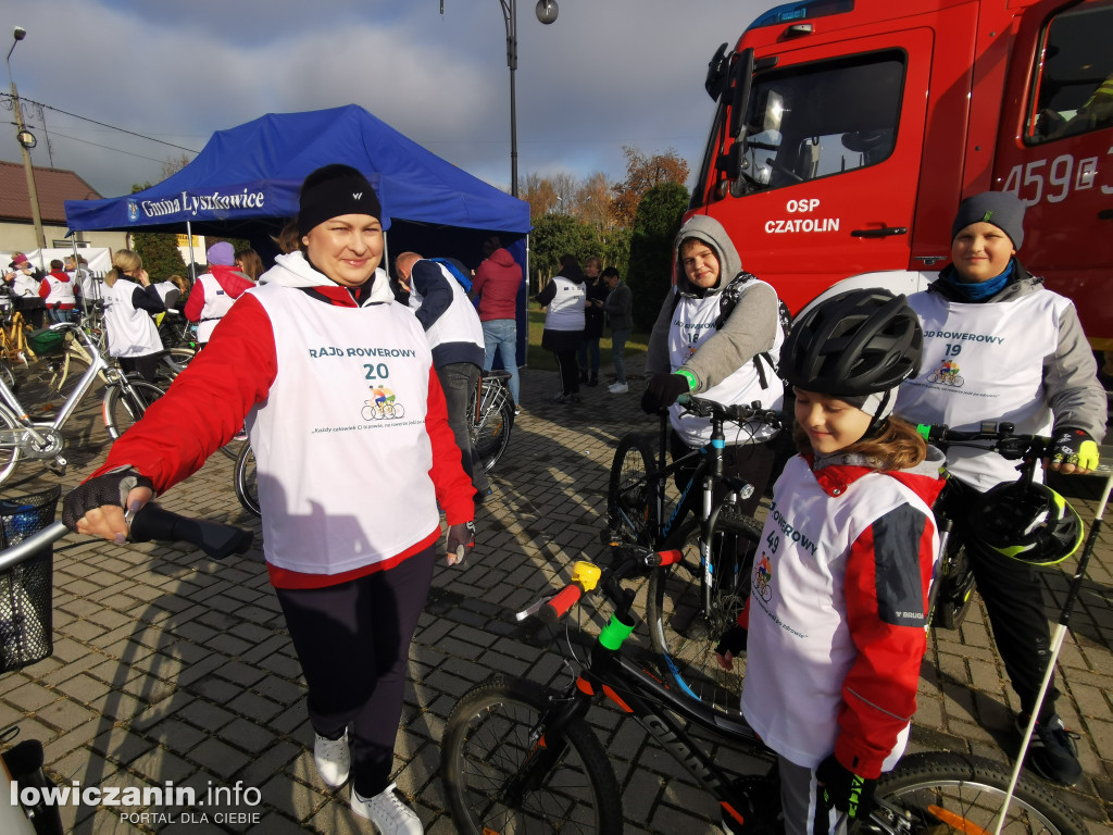 Rajd rowerowy po gminie Łyszkowice