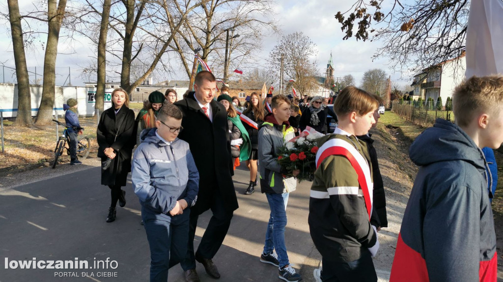Otwarcie po remoncie cmentarza wojennego w Kompinie.