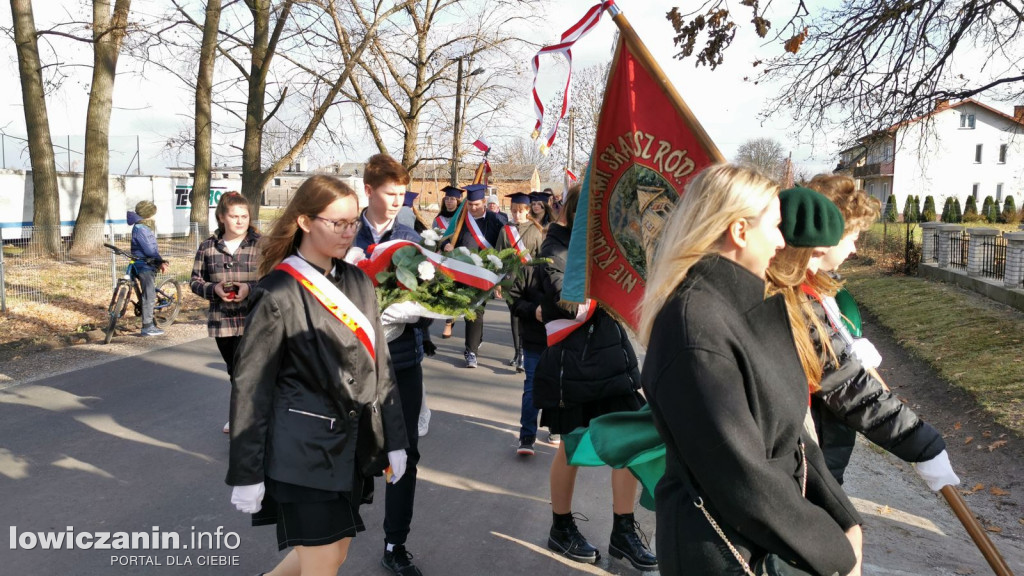 Otwarcie po remoncie cmentarza wojennego w Kompinie.
