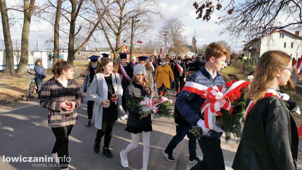 Otwarcie po remoncie cmentarza wojennego w Kompinie.