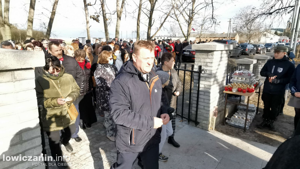 Otwarcie po remoncie cmentarza wojennego w Kompinie.