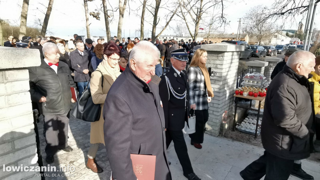 Otwarcie po remoncie cmentarza wojennego w Kompinie.