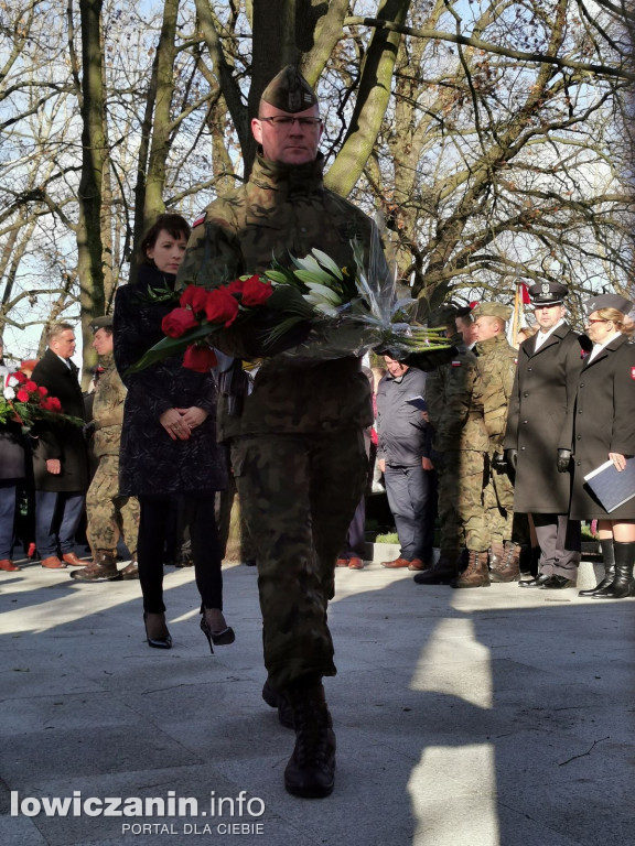 Otwarcie po remoncie cmentarza wojennego w Kompinie.