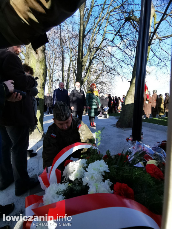 Otwarcie po remoncie cmentarza wojennego w Kompinie.