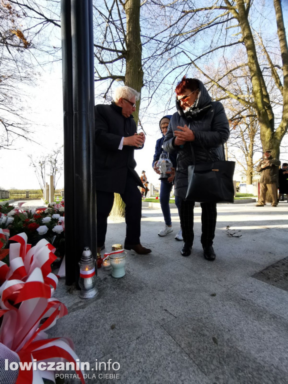 Otwarcie po remoncie cmentarza wojennego w Kompinie.