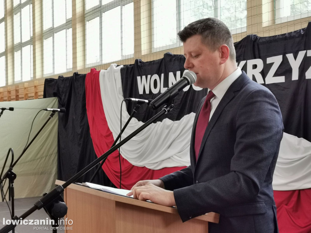 Otwarcie po remoncie cmentarza wojennego w Kompinie.