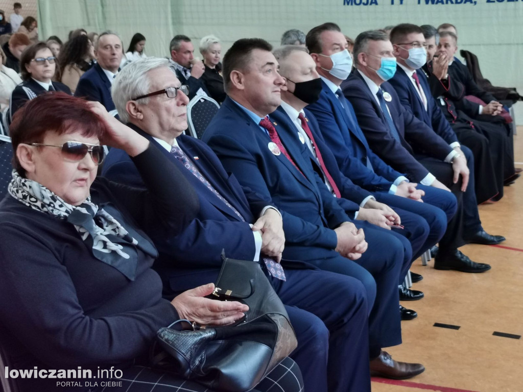 Otwarcie po remoncie cmentarza wojennego w Kompinie.