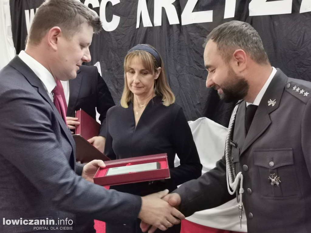 Otwarcie po remoncie cmentarza wojennego w Kompinie.