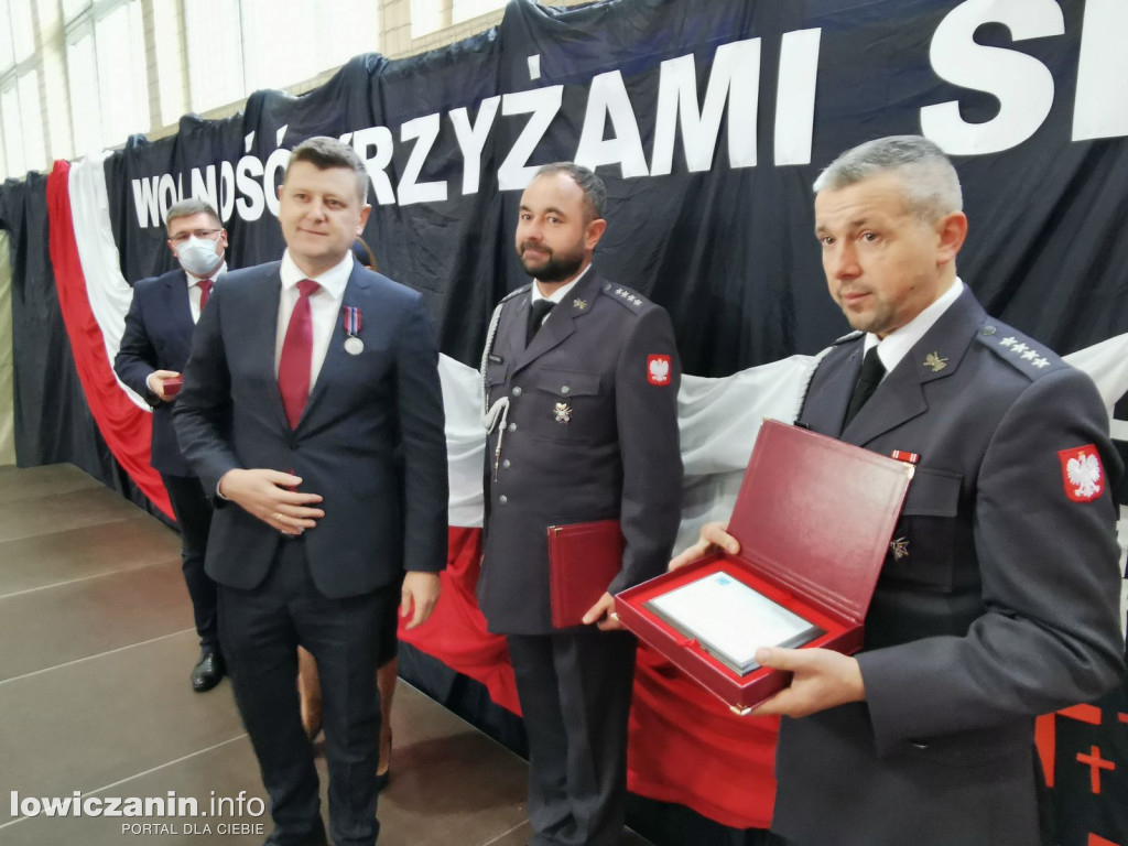 Otwarcie po remoncie cmentarza wojennego w Kompinie.