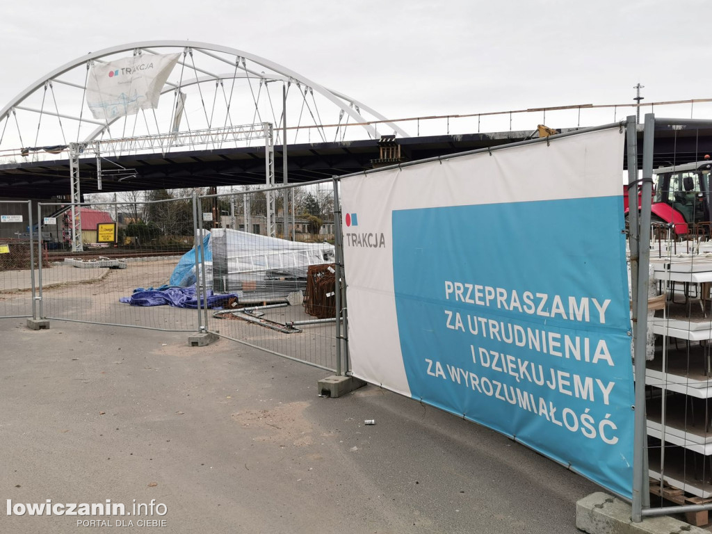 Widać już jak Napoleońska będzie łączyć się z ul. 3 Maja