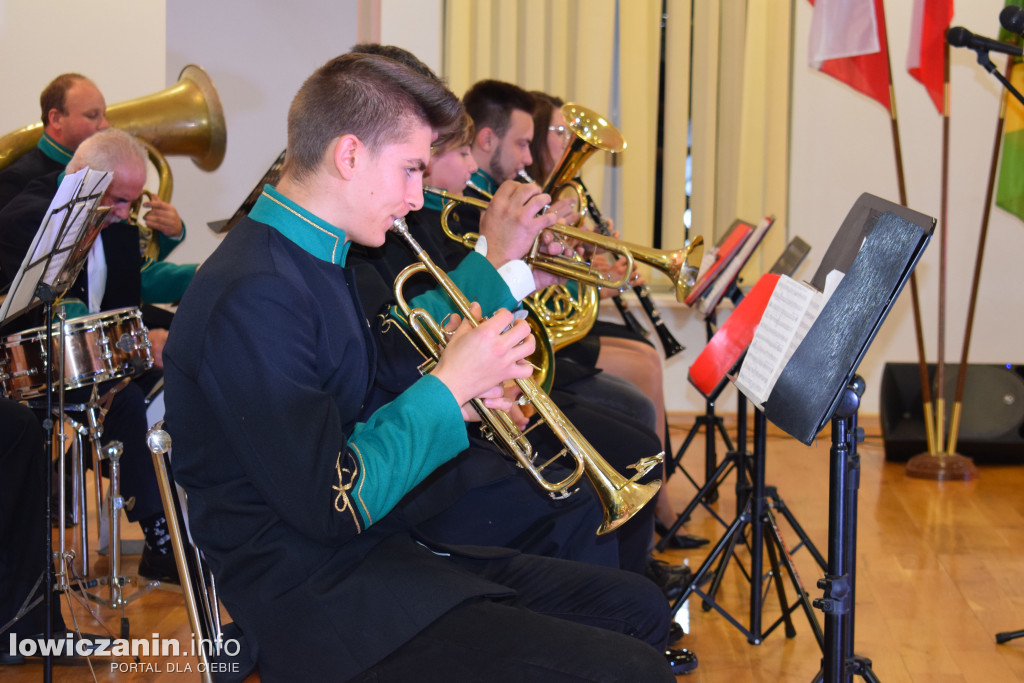 Patriotyczny koncert w strażnicy OSP w Sannikach