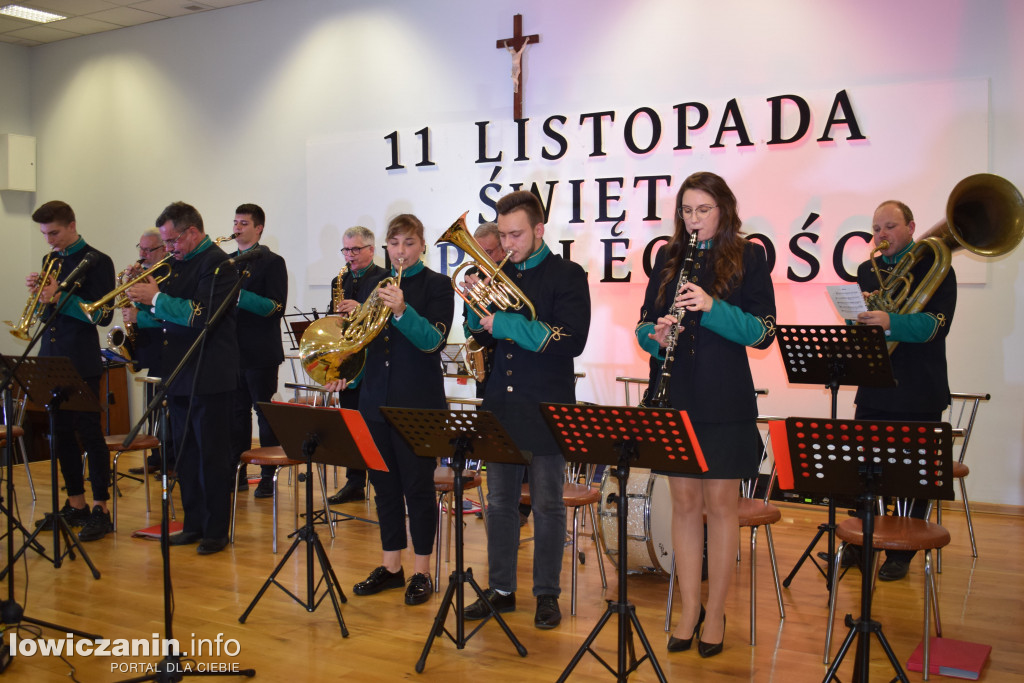 Patriotyczny koncert w strażnicy OSP w Sannikach