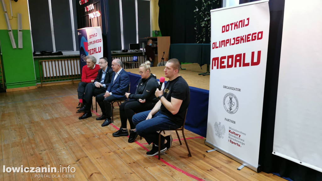 Spotkanie z olimpijczykami w Popowie