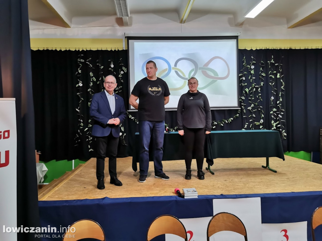 Spotkanie z olimpijczykami w Popowie