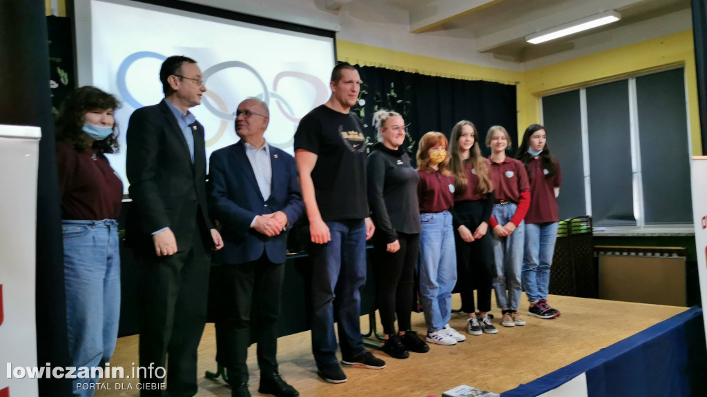 Spotkanie z olimpijczykami w Popowie