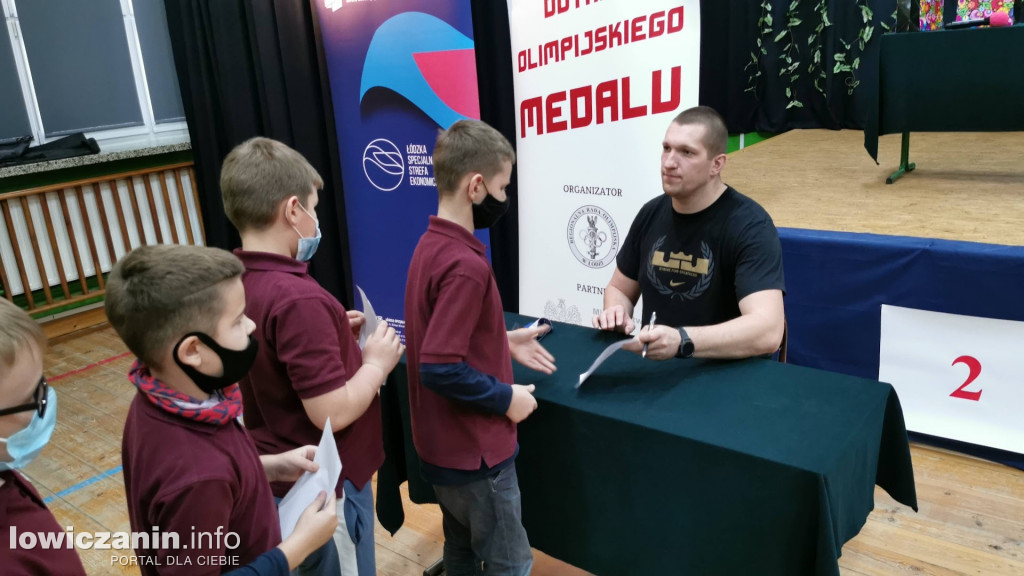 Spotkanie z olimpijczykami w Popowie