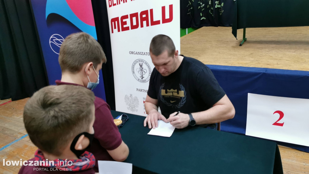 Spotkanie z olimpijczykami w Popowie