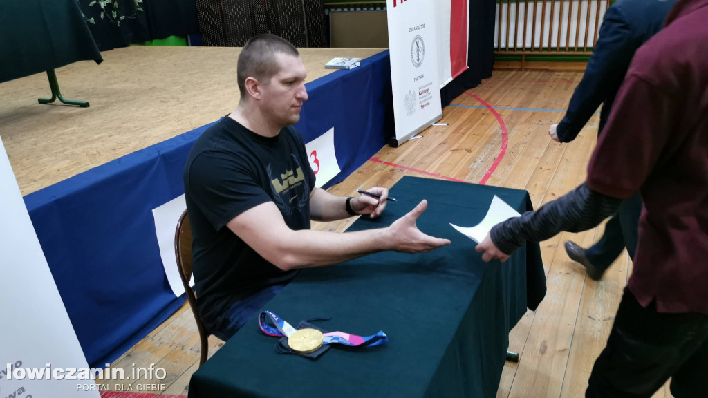 Spotkanie z olimpijczykami w Popowie