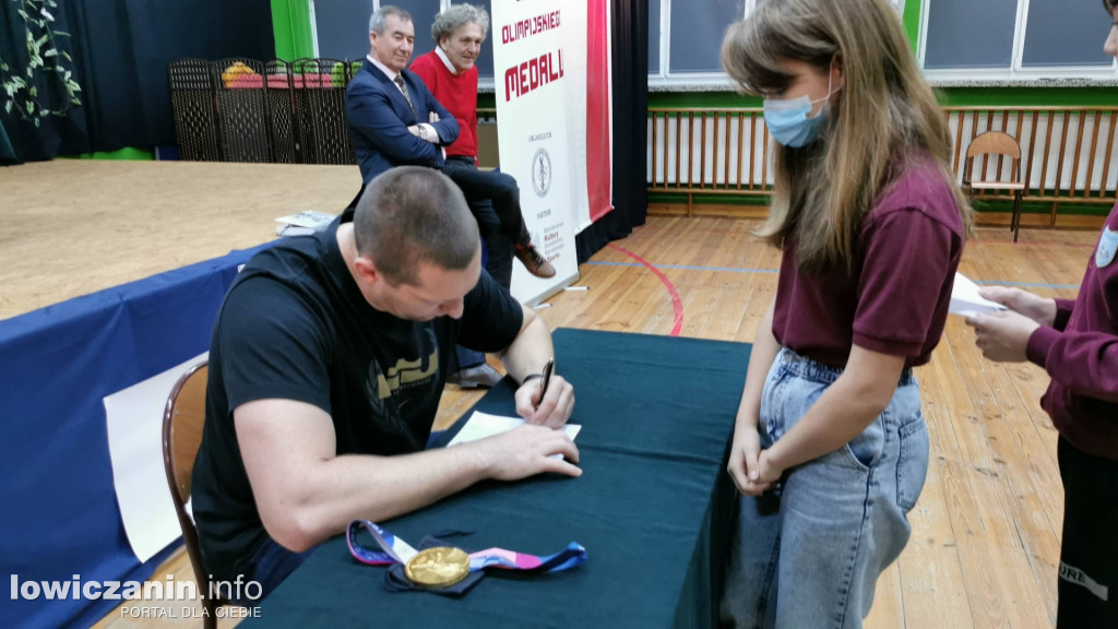 Spotkanie z olimpijczykami w Popowie
