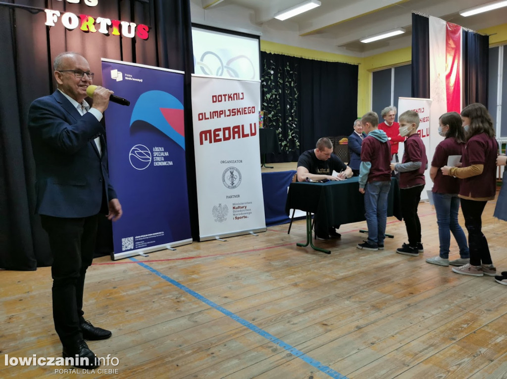 Spotkanie z olimpijczykami w Popowie