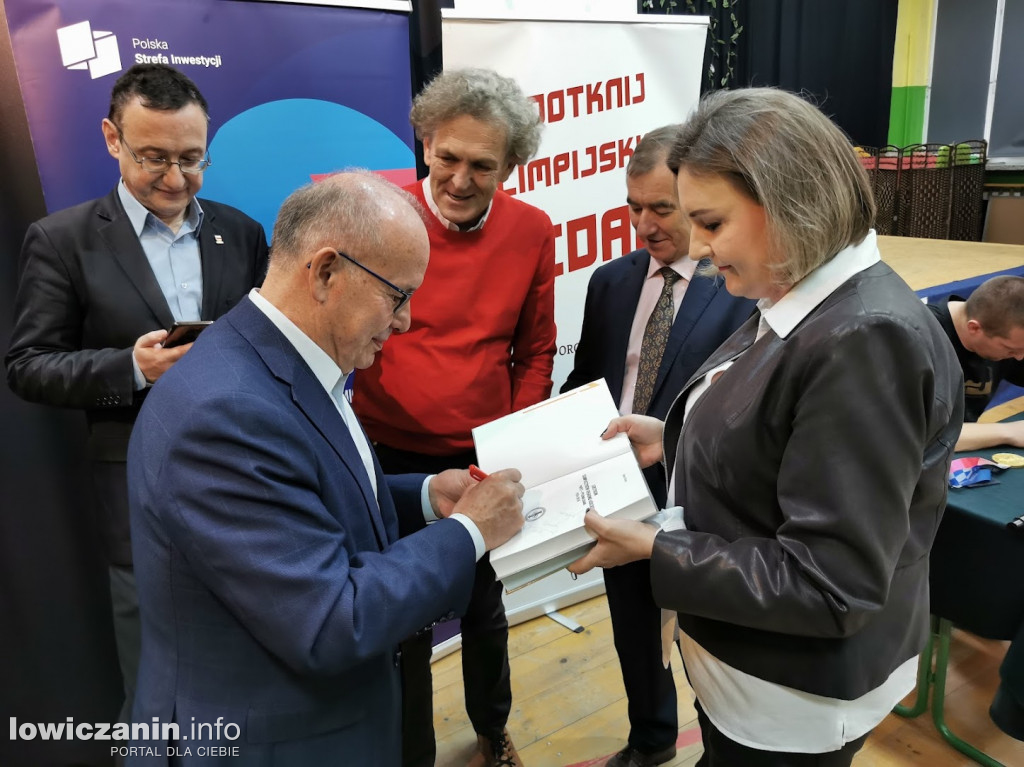 Spotkanie z olimpijczykami w Popowie