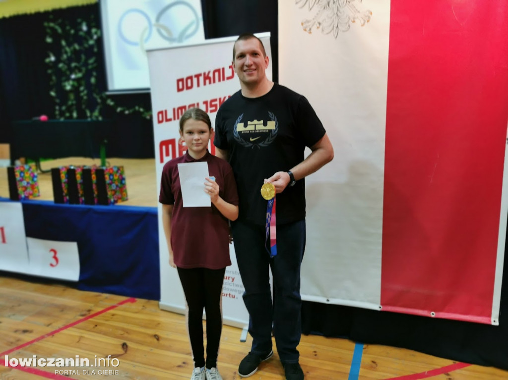 Spotkanie z olimpijczykami w Popowie
