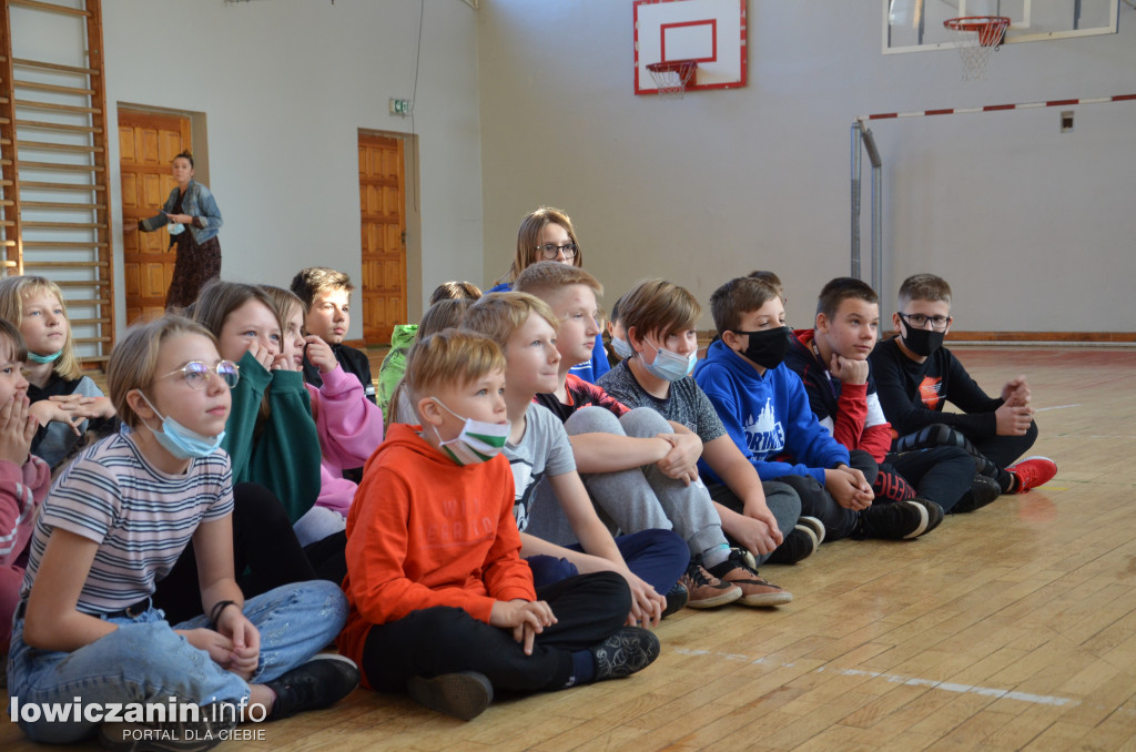 Spotkanie z fizjoterapeutami w SP 4 w Łowiczu