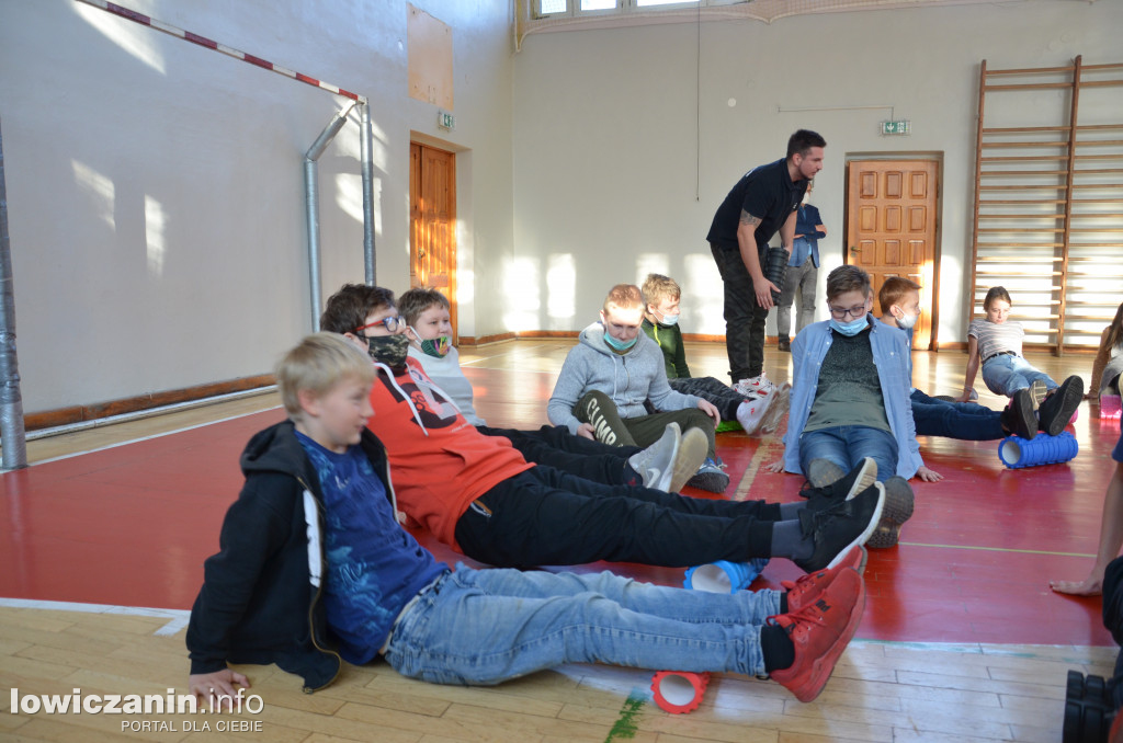 Spotkanie z fizjoterapeutami w SP 4 w Łowiczu