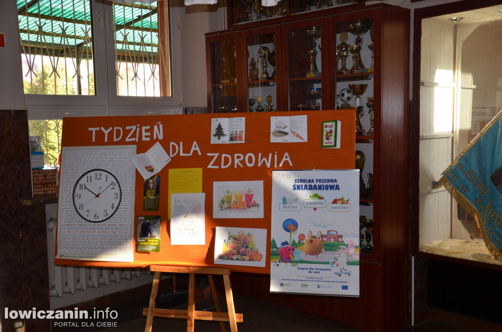 Spotkanie z fizjoterapeutami w SP 4 w Łowiczu