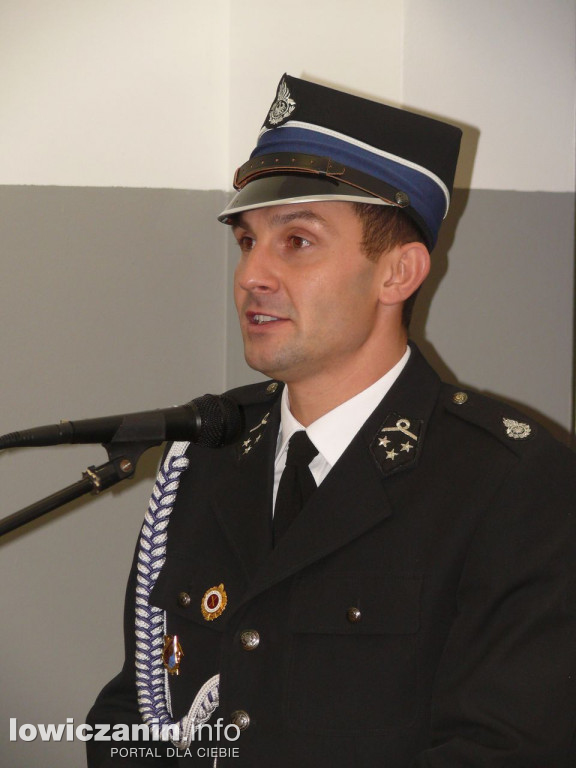 Mercedes Atego dojechał do OSP Złaków Borowy.