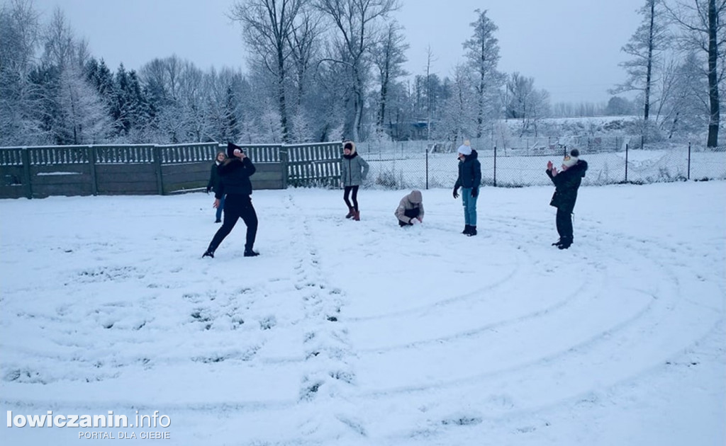 Szaleństwa na śniegu w Zielkowicach
