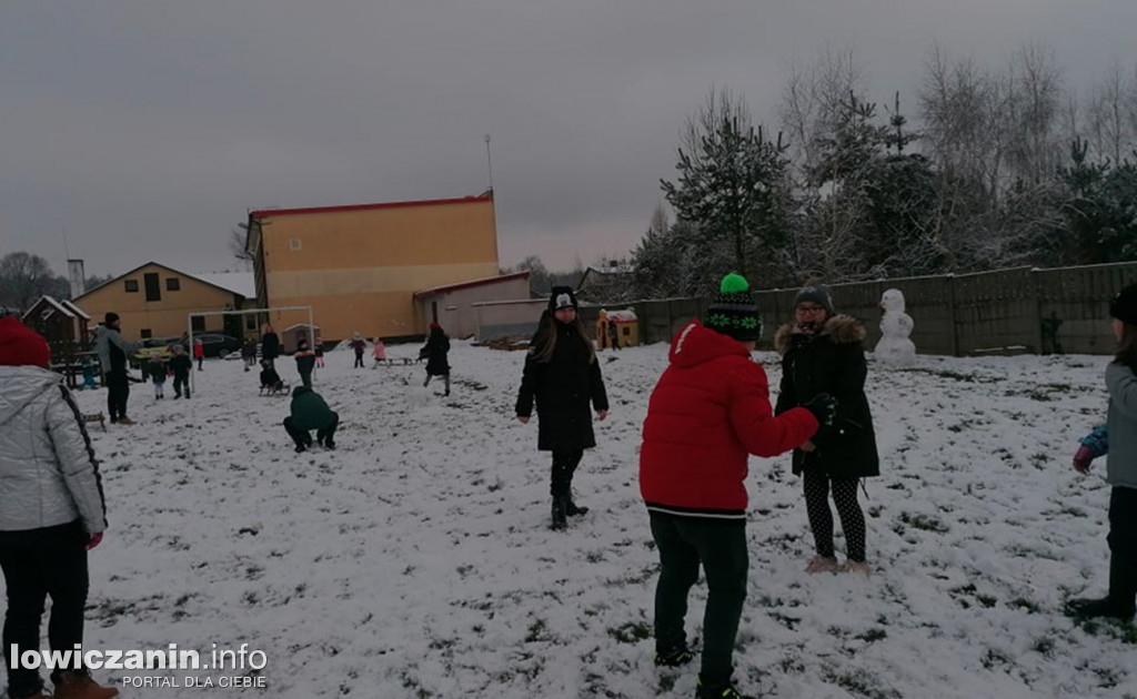 Szaleństwa na śniegu w Zielkowicach