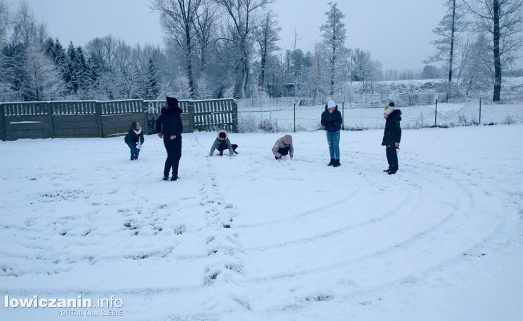 Szaleństwa na śniegu w Zielkowicach